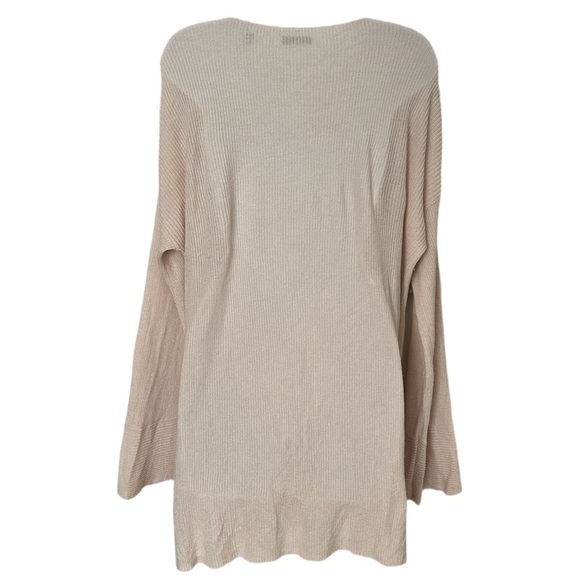 ATM Women’s V-Neck Lightweight Sweater - Picture 4 of 6